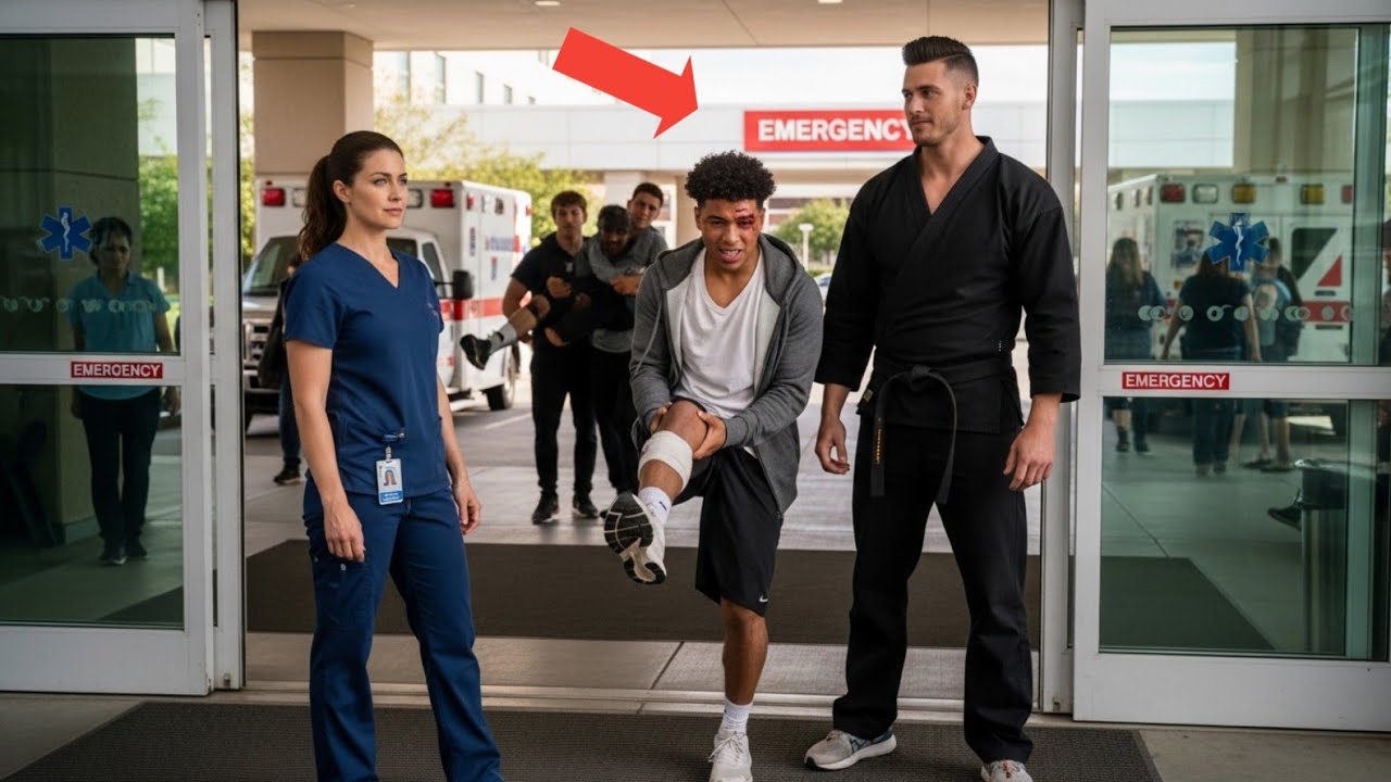 “Now Your Turn, B*tch.” A Young Black Belt Mocked the Nurse  Not Knowing She Was a Navy SEAL