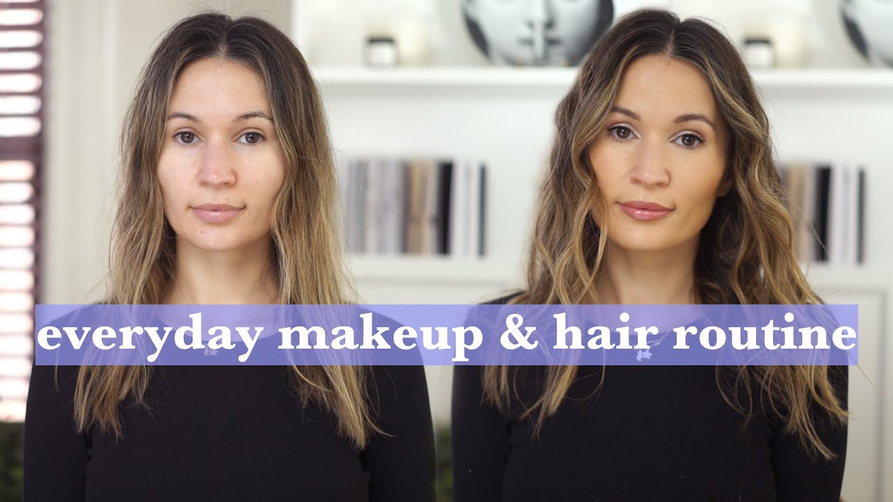 My Current Everyday Makeup & Hair Routine | ttsandra