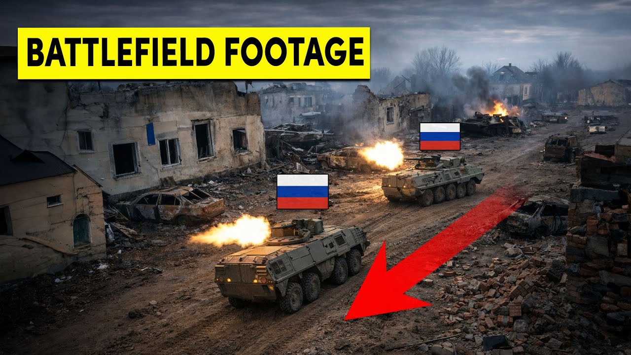 Russia Strikes NATO-Supplied Tanks in Ukraine — Battlefield Footage Reveals the Damage