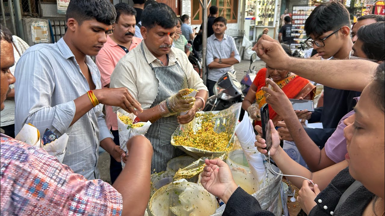 Most famous Matki Bhel in Pune😱😱 | Indian Street Food