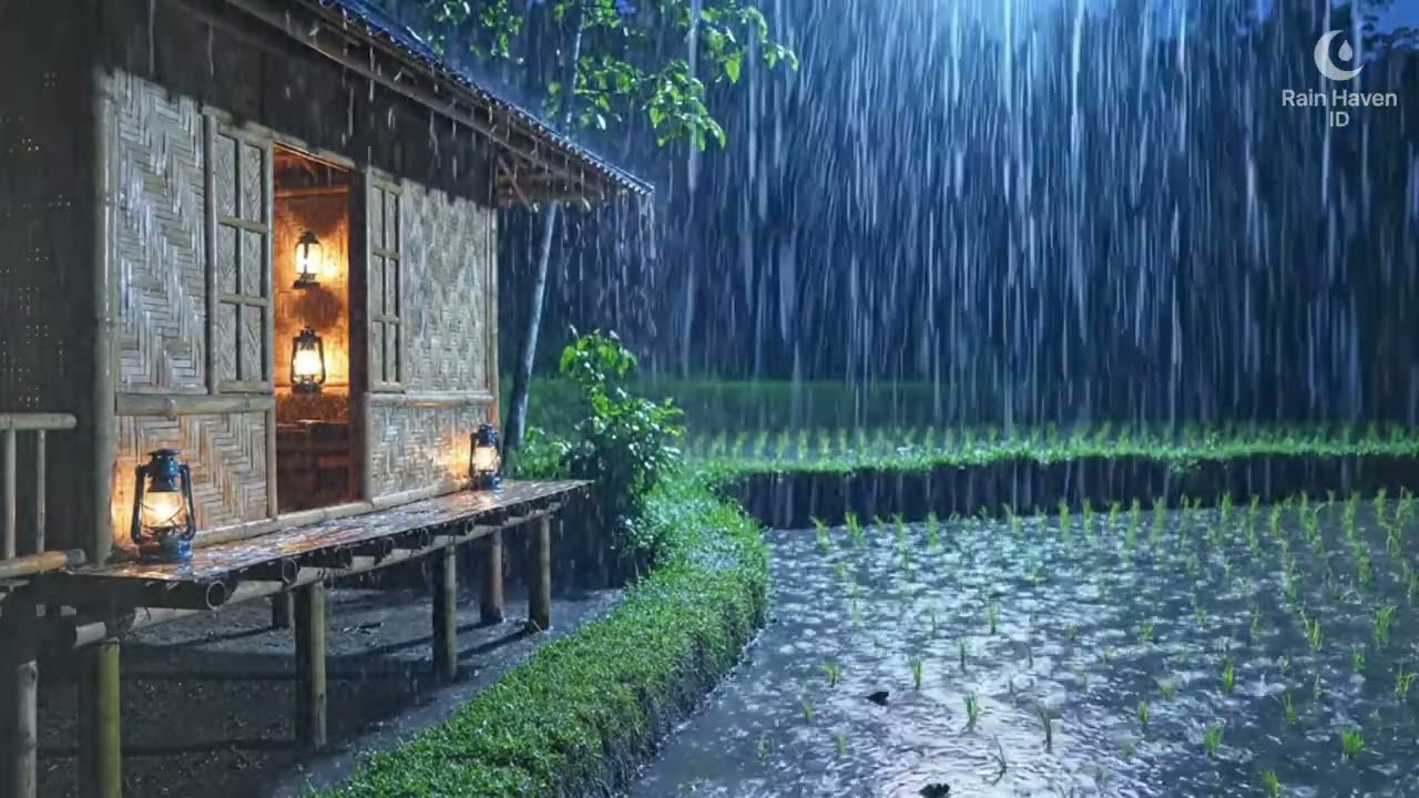 No ads Gentle rain sounds, help you drift off to sleep 😴 | Soothing natural white noise