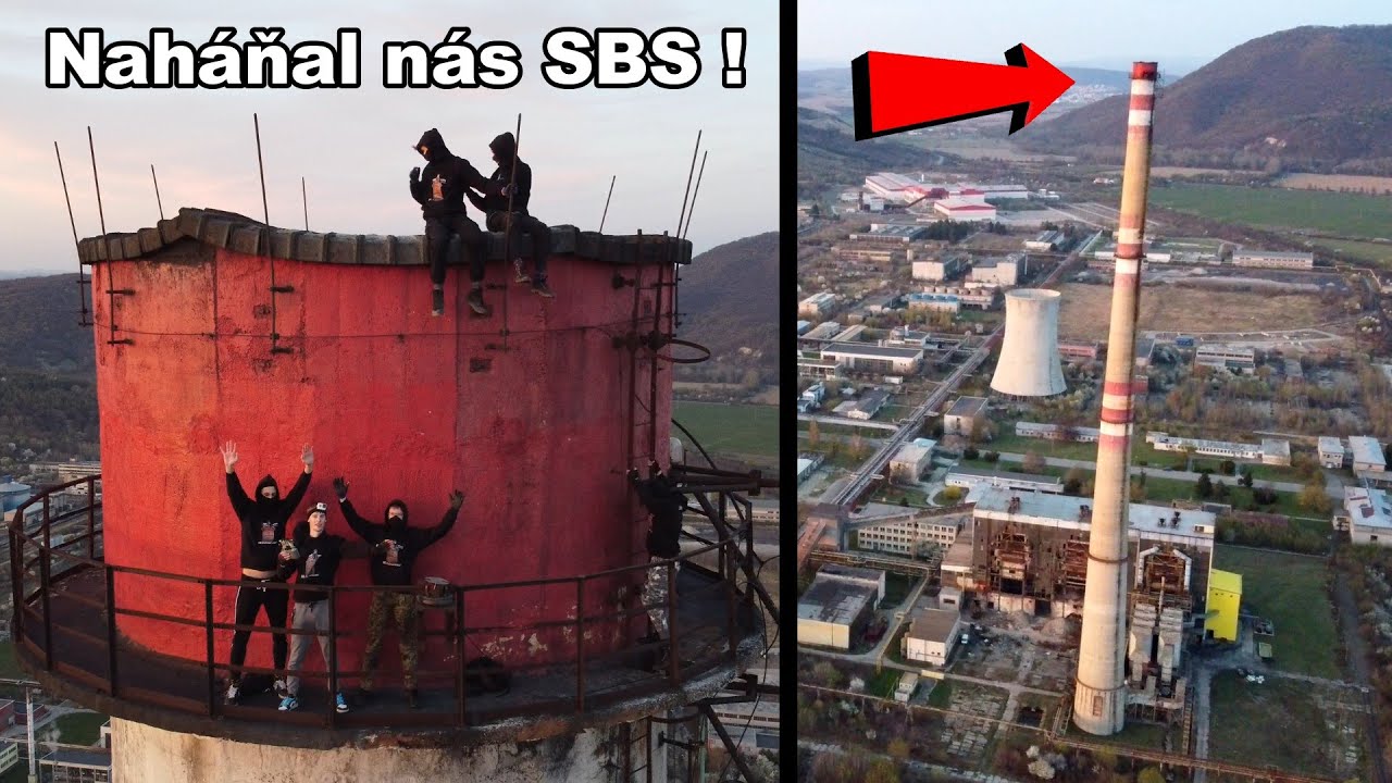 200m komín Chemko - Strážske (NAHÁŇAČKA SO STRÁŽNIKOM)
