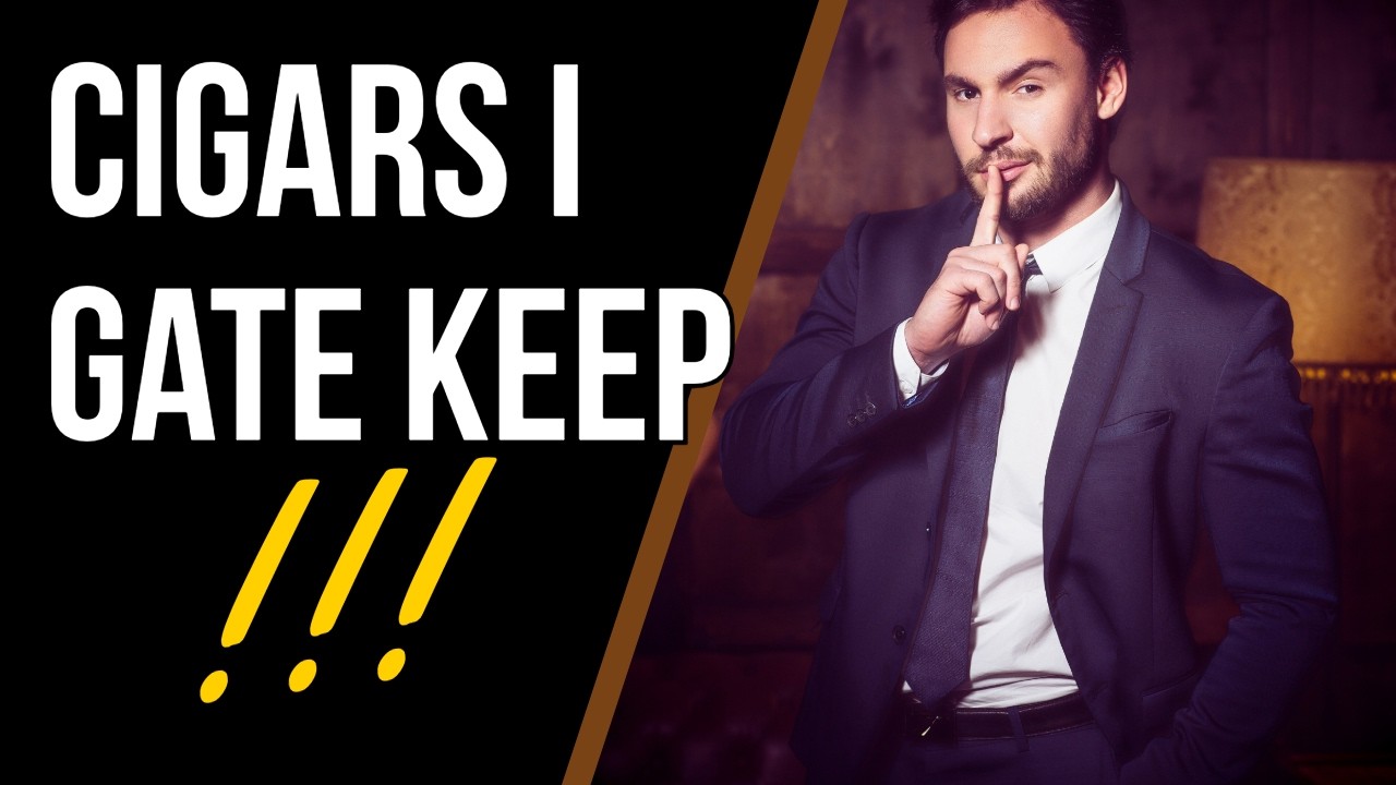 Сигары настолько хороши, что я держу их в секрете! #сигары