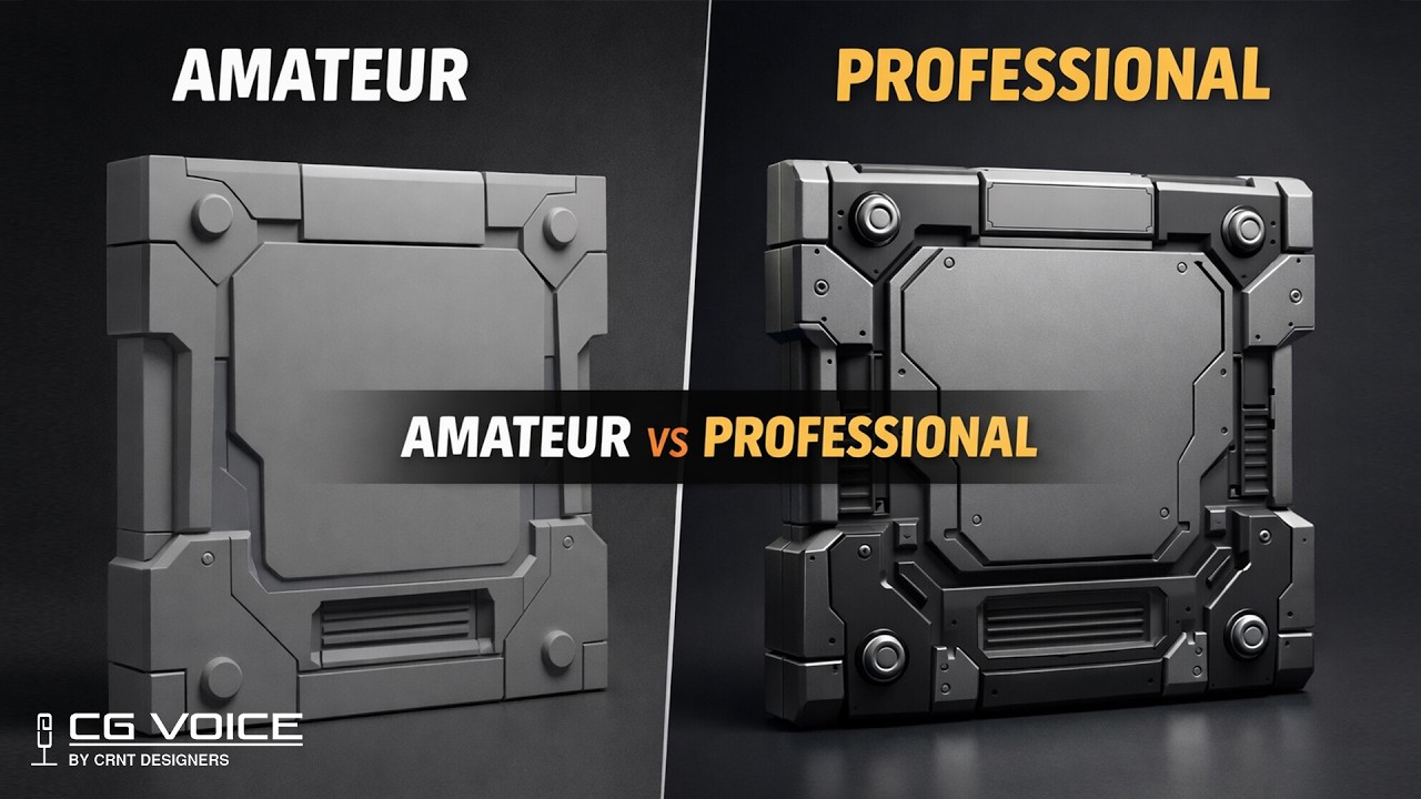 Почему ваши модели твердых поверхностей в Blender выглядят непрофессионально