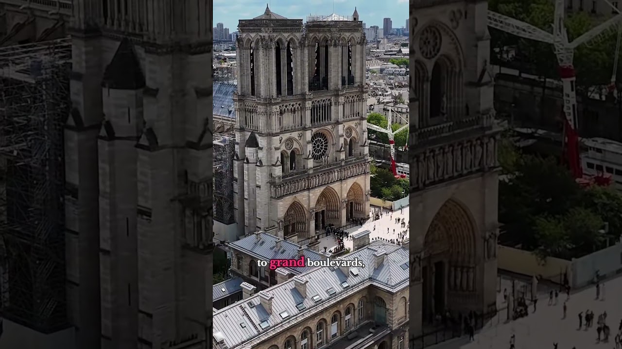 Paris at Sunrise with Birds & Nature Sounds | Morning Calm Ambience 🇫🇷