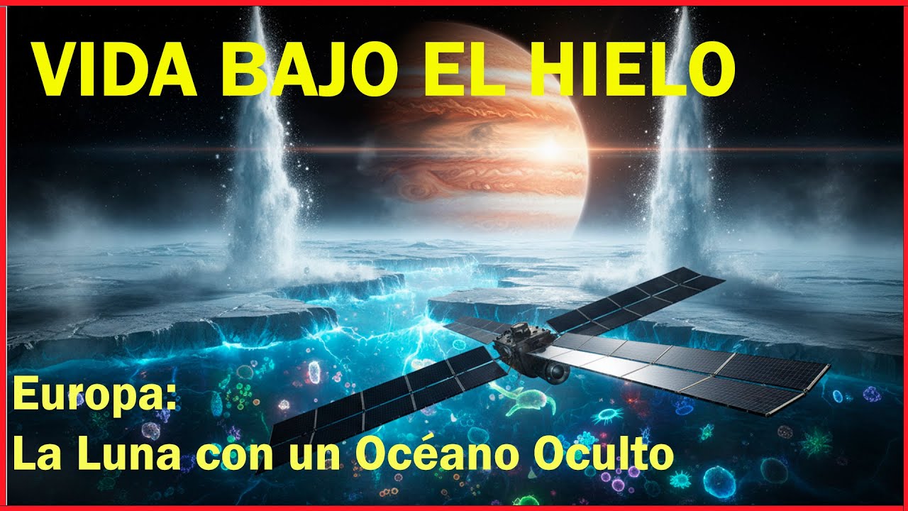 NASA Descubre Océano Alienígena Bajo el Hielo de Júpiter  Misión Europa Clipper