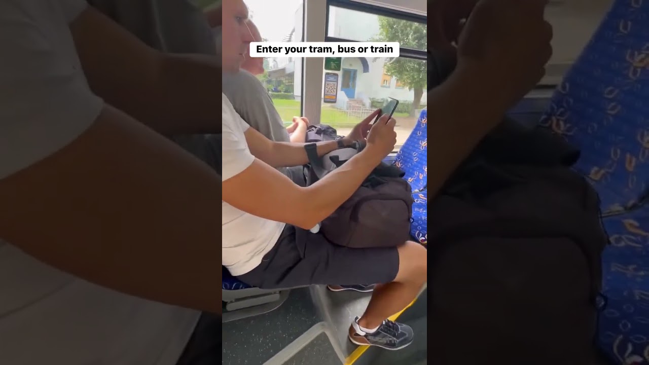 Booking public transport tickets in Riga