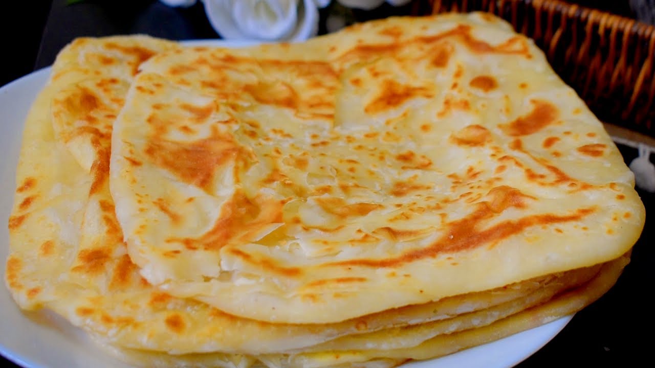 Unique square lacha paratha❤ ll Cheese Paratha👌|| Crispy Paratha
