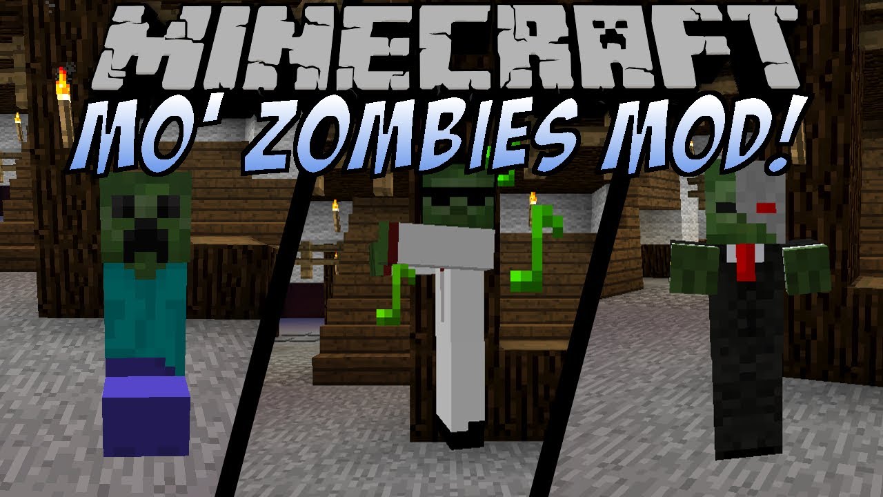 Minecraft MO' ZOMBIES MOD [Deutsch]