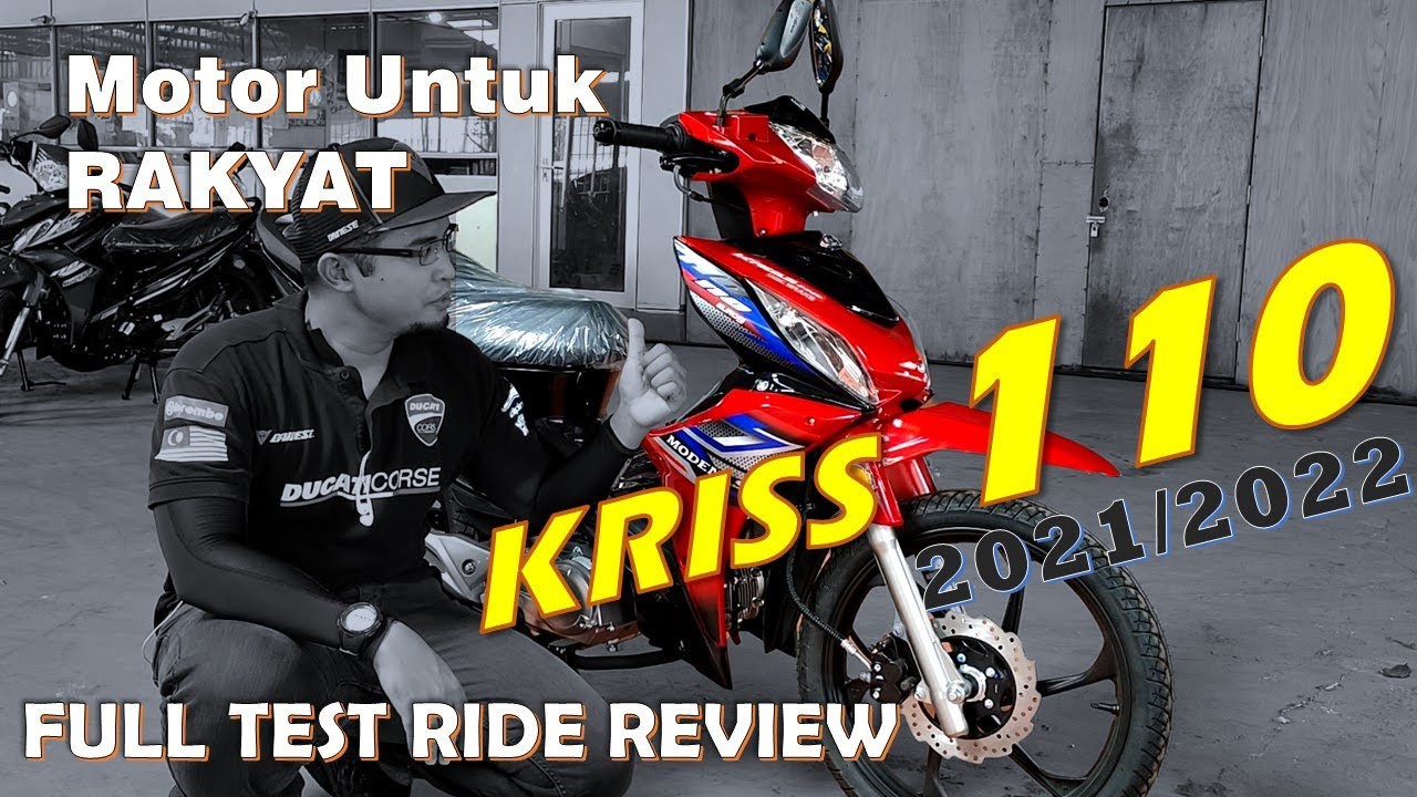 Modenas KRISS 110 Euro 3 Disc Brake |2021 2022| Motor Moden Untuk Rakyat