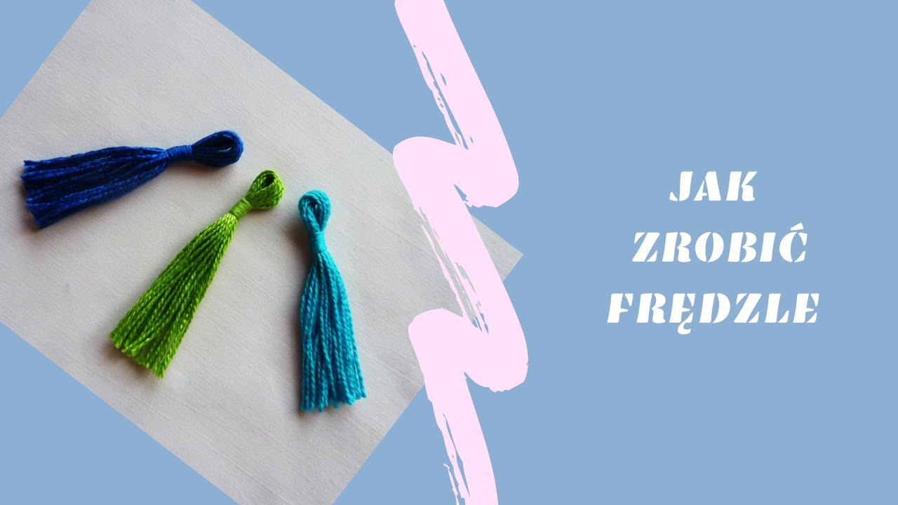 Jak zrobić frędzle