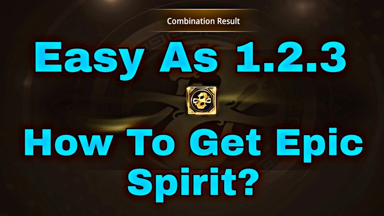 Mir4 How To Combine Rare To Epic Spirit? You Should Try This!