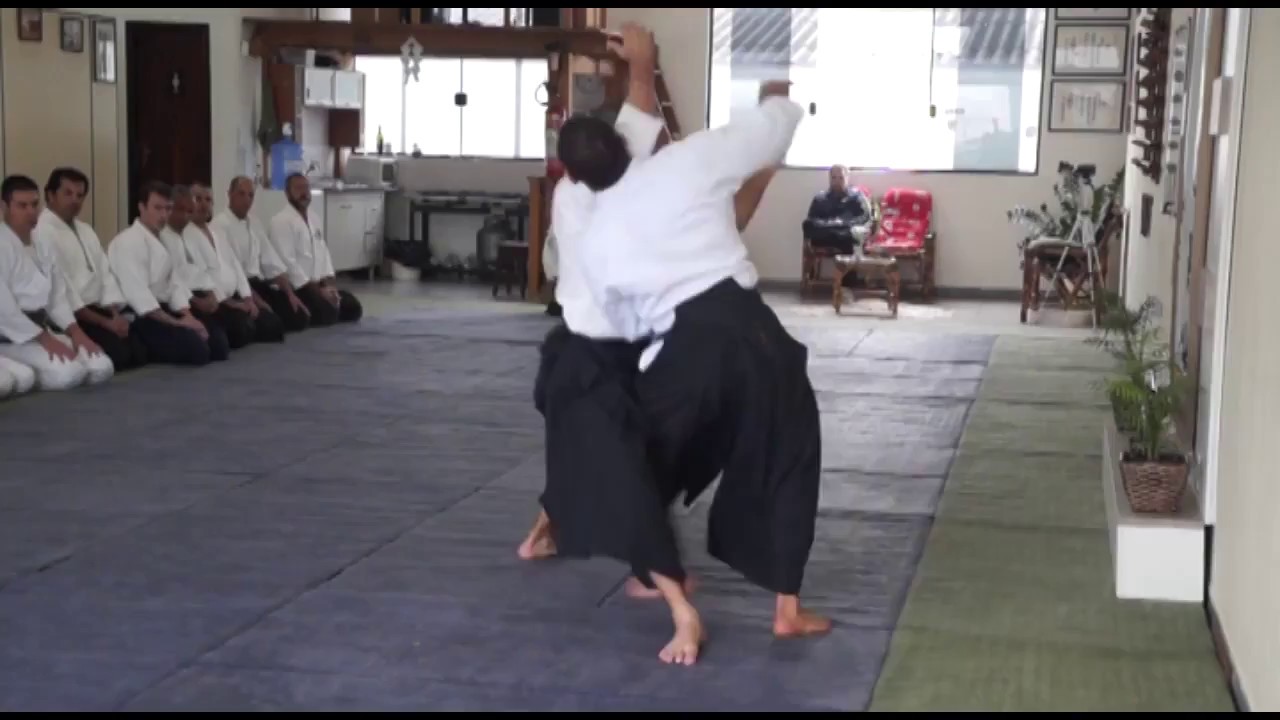 Ai hanmi katate tori Kokyu Ho