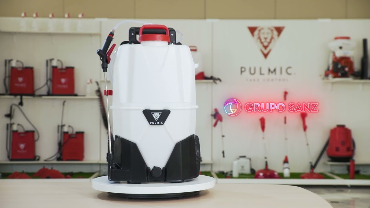 PULMIC INDUSTRIAL 35 | Pulvérisateur électrique avec réservoir de 35 litres et 2 piles au lithium