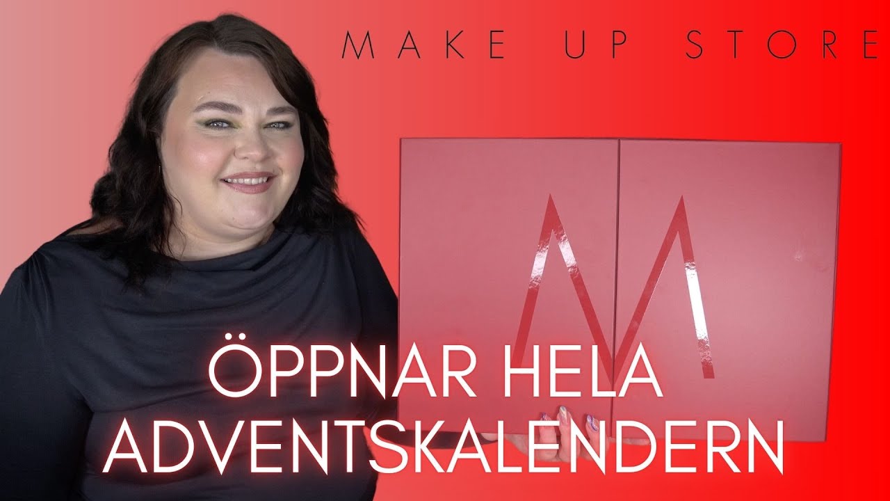 ÖPPNAR MAKE UP STORE ADVENTSKALENDER 2024
