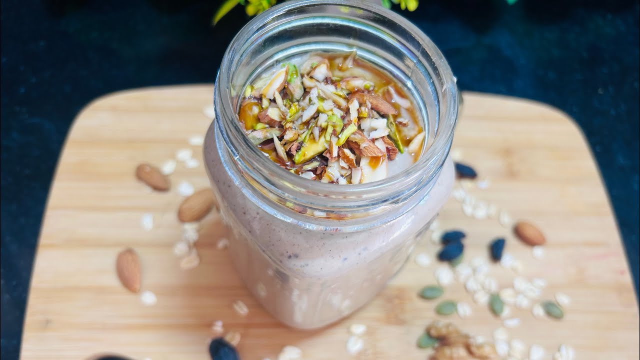 హెల్తీ మార్నింగ్ ఓట్స్ స్మూతీ  | oats smoothie |