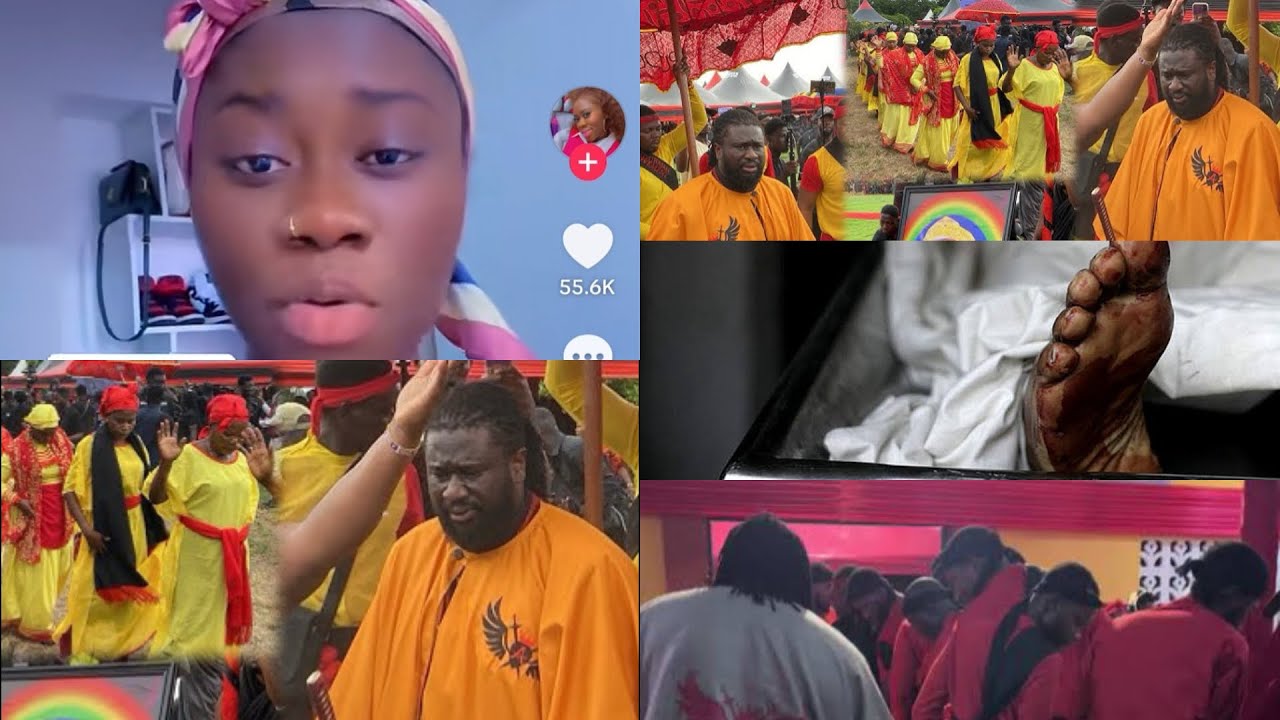 Ajagurajah Threatens To K!Ll Tiktoker Glogee After She !nsu!ts Him;Serious Boot For Boot 