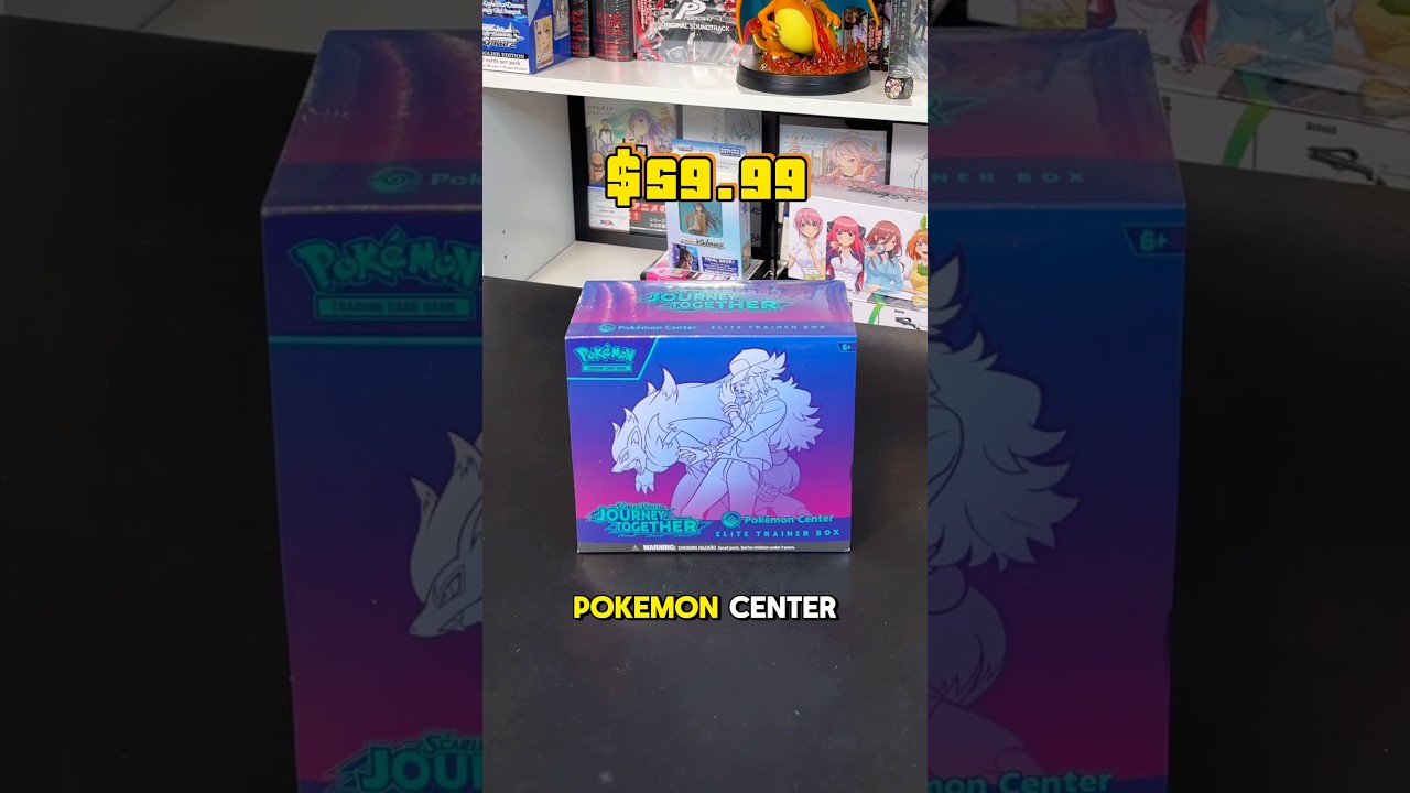 Journey Together POK&Eacute;MON CENTER Elite Trainer Box In 2025 😯📈