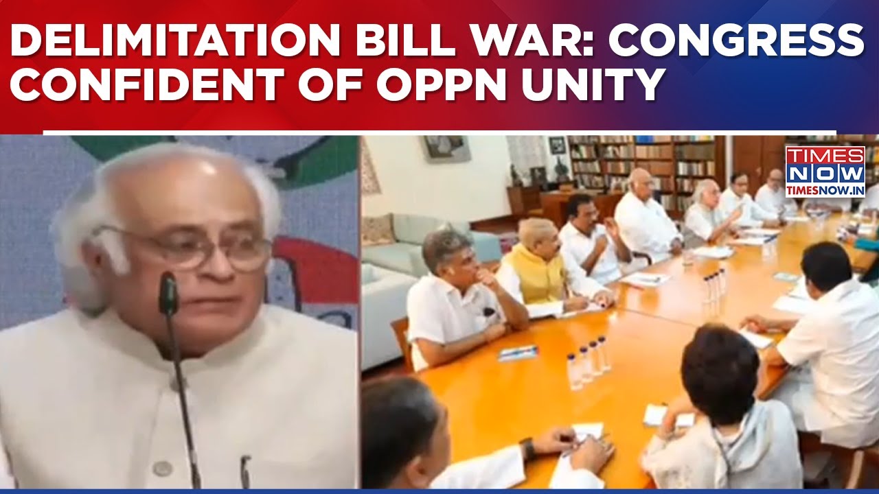 Delimitation Bill Showdown: BJP Claims Numbers, Congress Vows Oppn Unity Against 50% Seat Formula