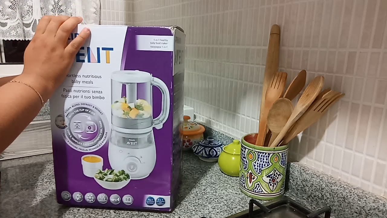 Babyfood maker/ Robot cuiseur pour bébé mode d'emploi ?كيف استعمل البيبي كوك? واش صالح او لا