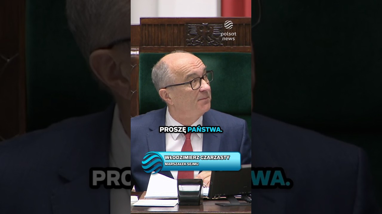 Czarzasty wyprasza Żurka z sali sejmowej. Emocje na posiedzeniu Sejmu