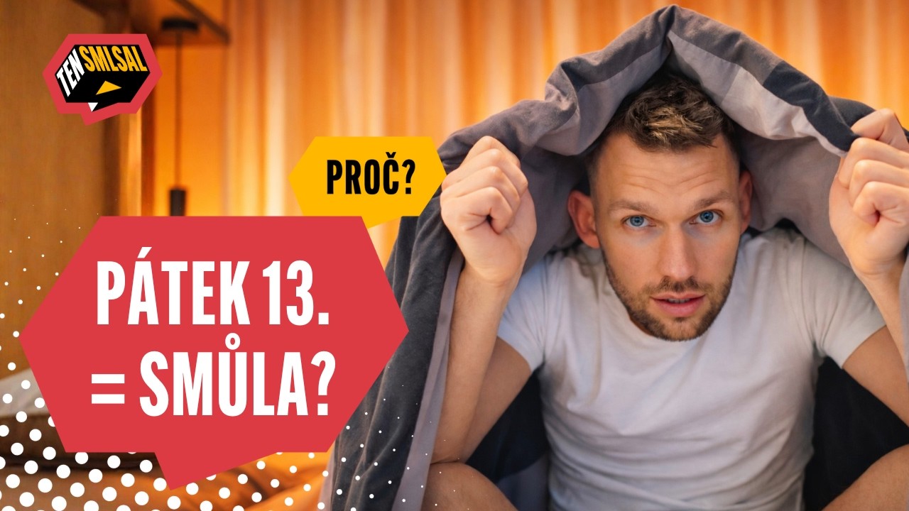 PROČ zrovna PÁTEK 13. nosí neštěstí? A našel jsem mega smolaře