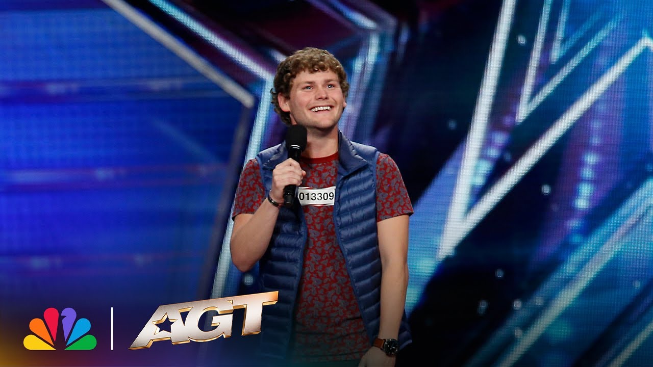 Golden Buzzer: Drew Lynch&rsquo;s Inspiring Audition Stuns Everyone! | America's Got Talent