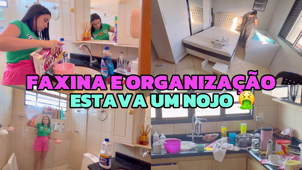 FAXINA E ORGANIZAÇÃO, O QUE CONSEGUI FAZER ESTANDO GRÁVIDA, FICOU TUDO LIMPINHO