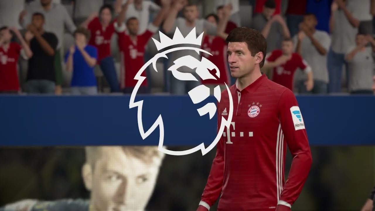 Томас Мюллер забивает гол за &laquo;Баварию&raquo; в матче против &laquo;Атлетико Мадрид&raquo; &mdash; FIFA 17, режим карьеры,...