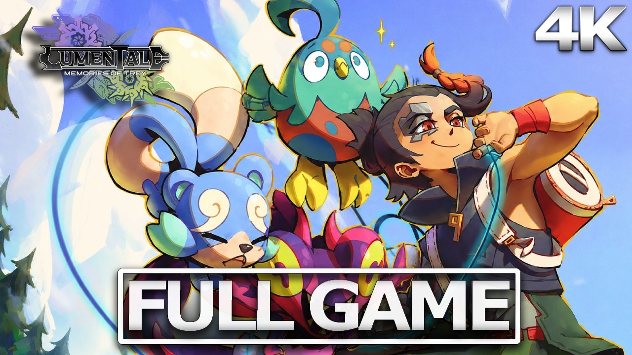 LUMENTALE: MEMORIES OF TREY Full Gameplay Walkthrough / No Commentary【FULL GAME】4K 60FPS Ultra HD