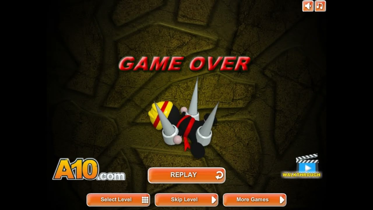 Game Over: Ninja Miner 2 (Flash)