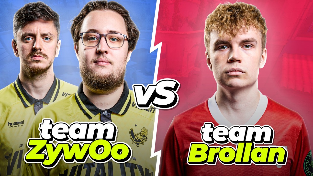 ZYWOO против BROLLAN на FACEIT с руководством по утилитам, видом от нескольких точек зрения и гол...
