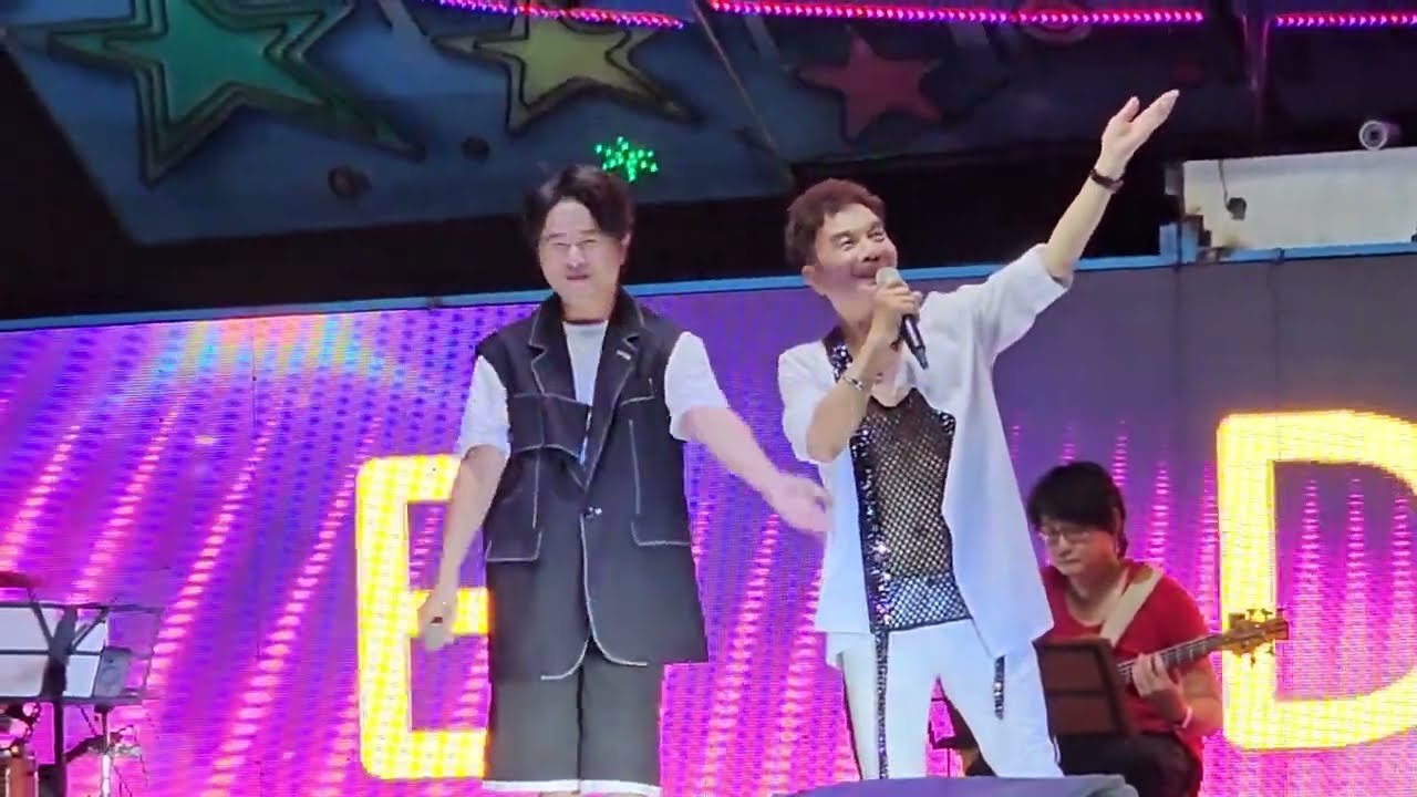 240917 全球巨星💫 陳孟賢🩷望月想你+乾一杯+落山風+舞女💃2024台中烏日寶林寺 中秋聯歡公益慈善晚會🎉