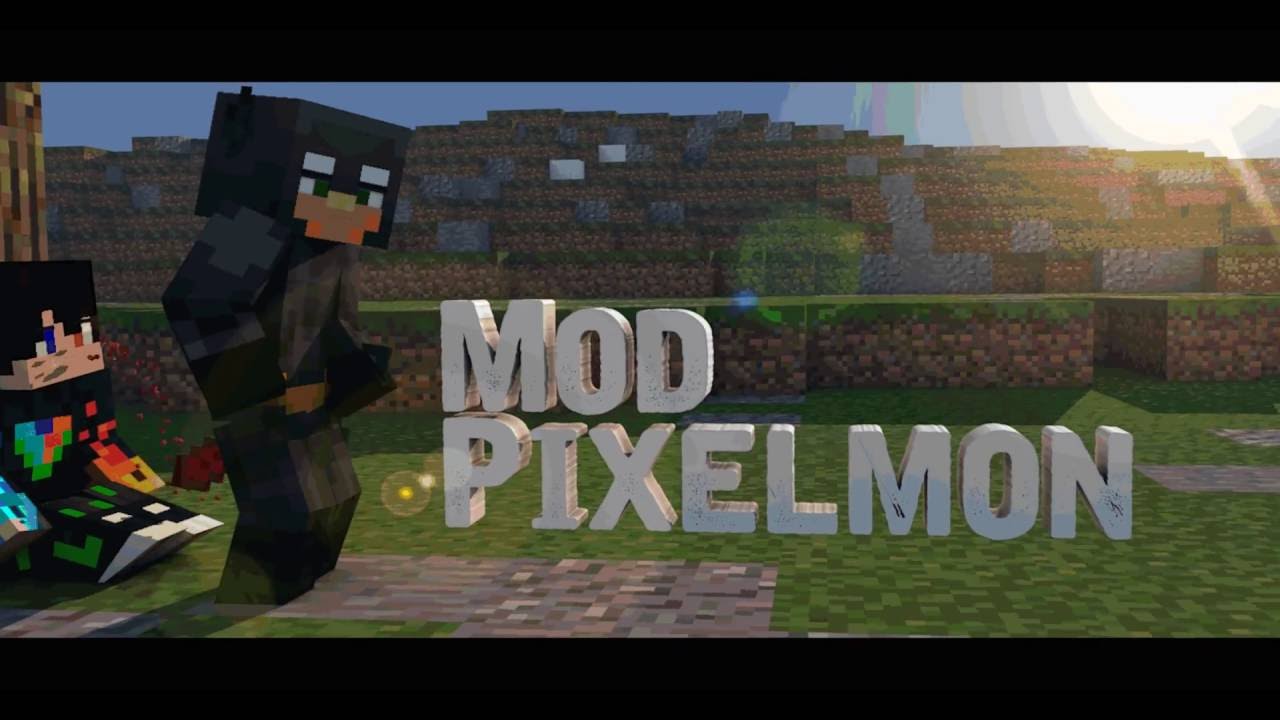 Обзор мода Pixelmon Покемоны  для Майнкрафт  1.10.2 1.7.10