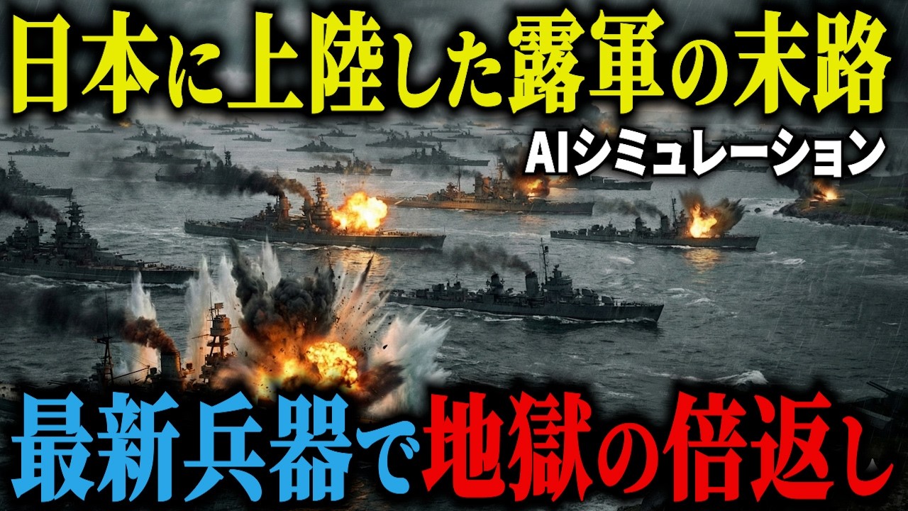 【閲覧注意】もしもロシア軍が北海道に上陸したら…自衛隊の「最新兵器」がヤバすぎて露軍が壊滅した結果【AIシミュレーション】