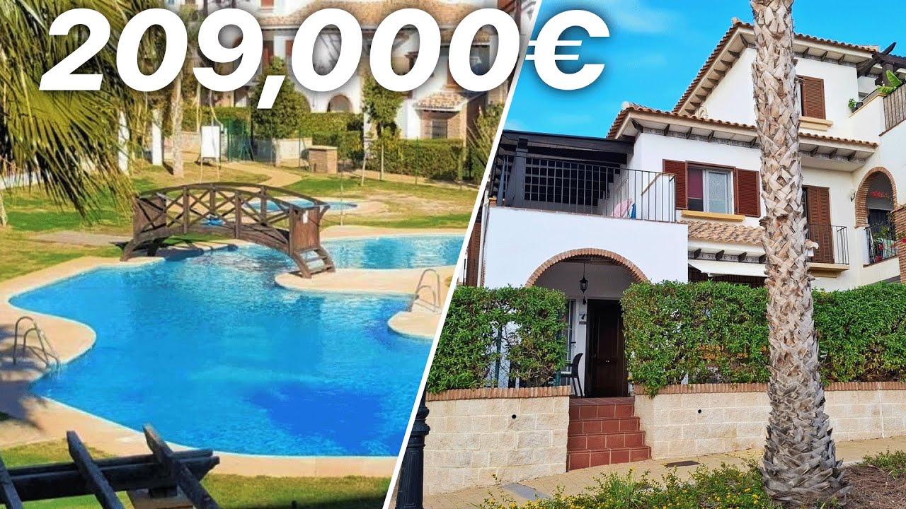 Incredible Duplex Townhouse in Al Andalus Complex, Thalassa, Vera Playa, Almería, Spain | B2395