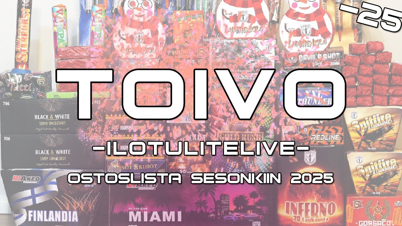Ostoslistan suunnittelua 2025 - TOIVO
