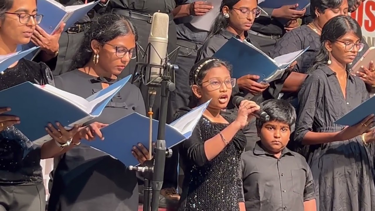 CSI St Thomas Eng Church performed in a Special Choir Program@ Hindustan Bible College, Kilpauk!👌👏✌️