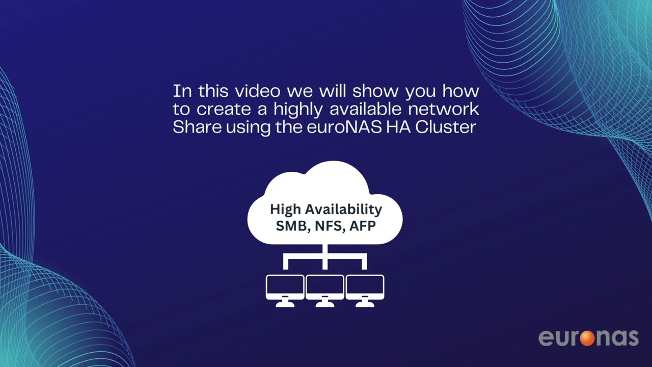 How to create High Availability Cluster Network Share