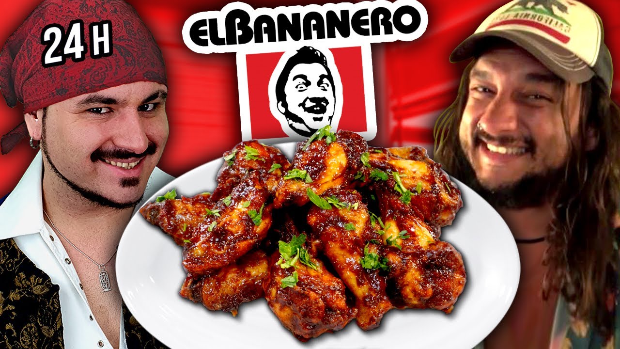 24 HORAS cocinando RECETAS de EL BANANERO 🔥SAPEEE