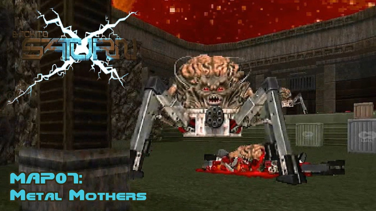 Back to Saturn X: Episode 1: MAP07 (and MAP08) - Metal Mothers (UV MAX, All Kills, All Secrets)
