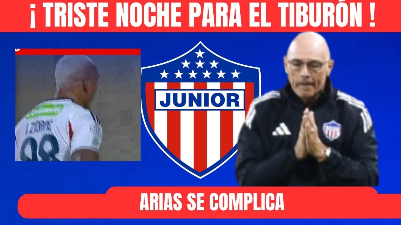 NEGRA NOCHE PARA E JUNIOR Y ALFREDO ARIAS ANTE NACIONAL
