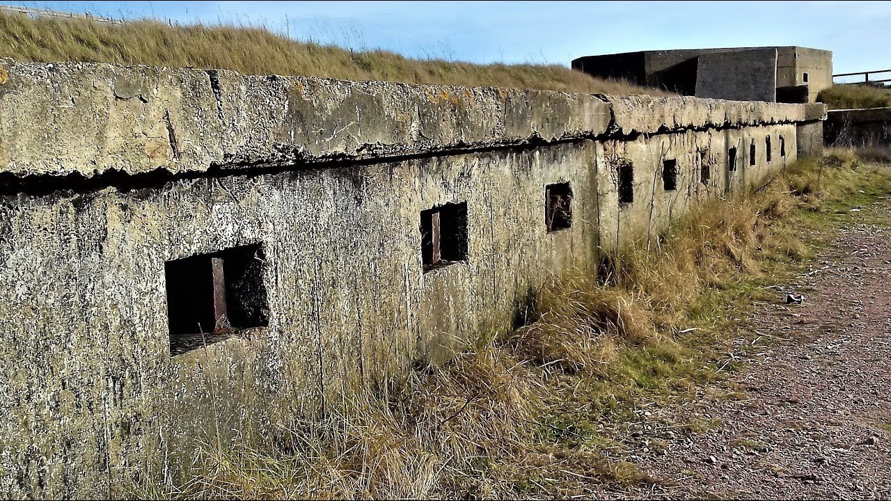 EXPLORING A WORLD WAR II GUN BATTERY AND OBSERVATION TOWER