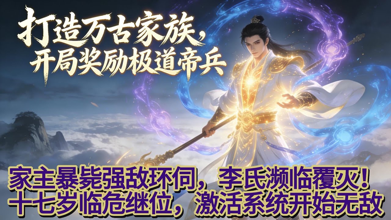 《打造万古家族：开局奖励极道帝兵》家住暴毙，家族濒临覆灭，十七岁临危受命，激活系统开始无敌#玄幻 #系统 #爽文