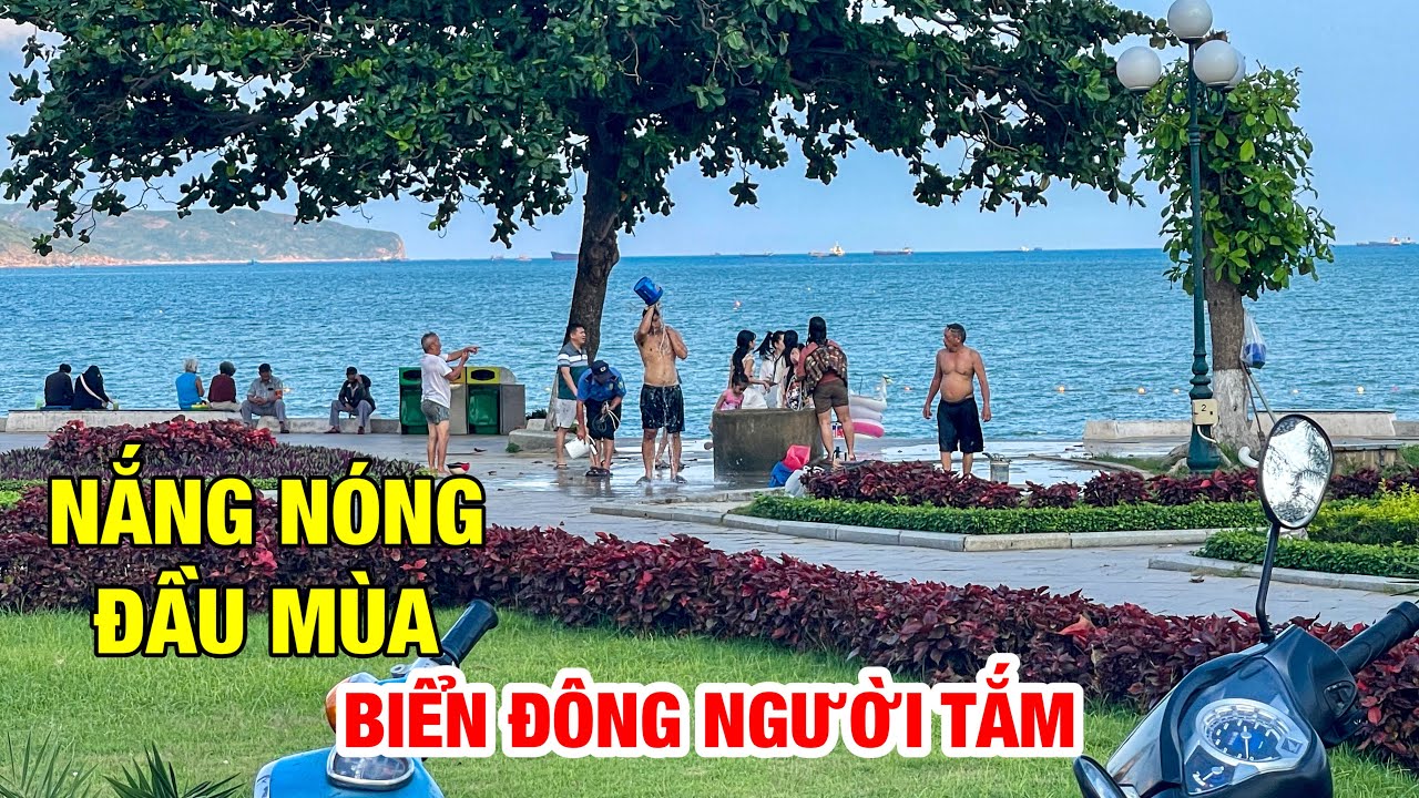 NẮNG NÓNG ĐẦU MÙA, BIỂN QUY NHƠN ĐÔNG NGƯỜI TẮM |4/3/2026