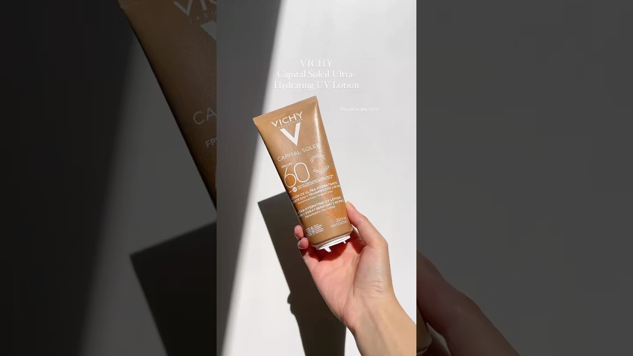 VICHY Capital Soleil Ultra-Hydrating UV Lotion Sunscreen Review #spf #sunscreenreview #sunscreen