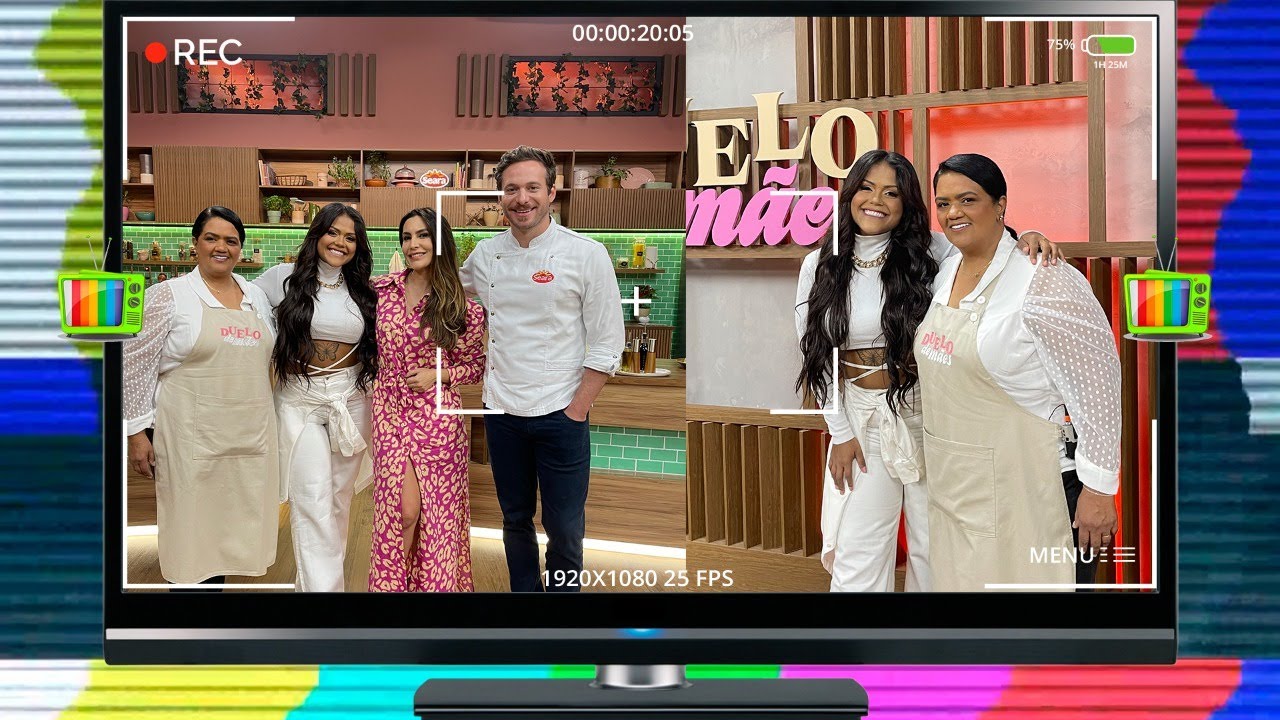 MINHA MÃE PARTICIPOU DE UM PROGRAMA DE TV !!!