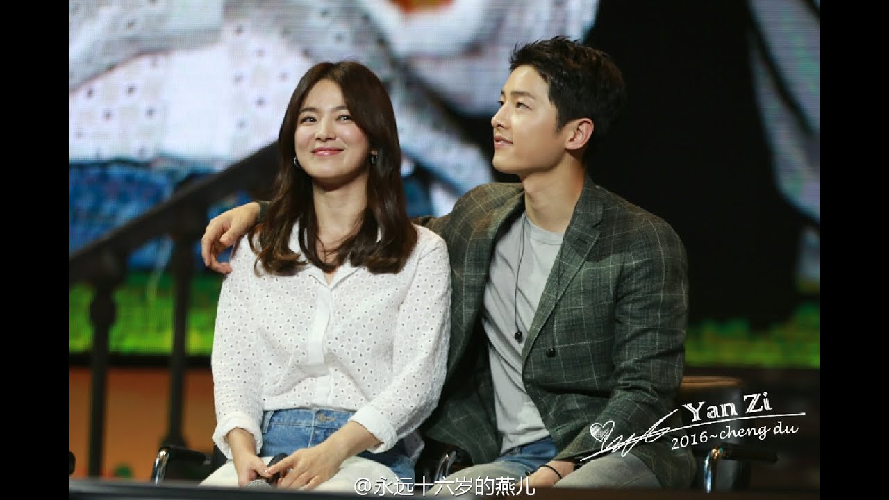[Full]160617 송중기 송혜교 청두팬미팅 Song Hye Kyo Song Joong Ki Chengdu Fan Meeting Song Song Couple 宋仲基宋慧乔