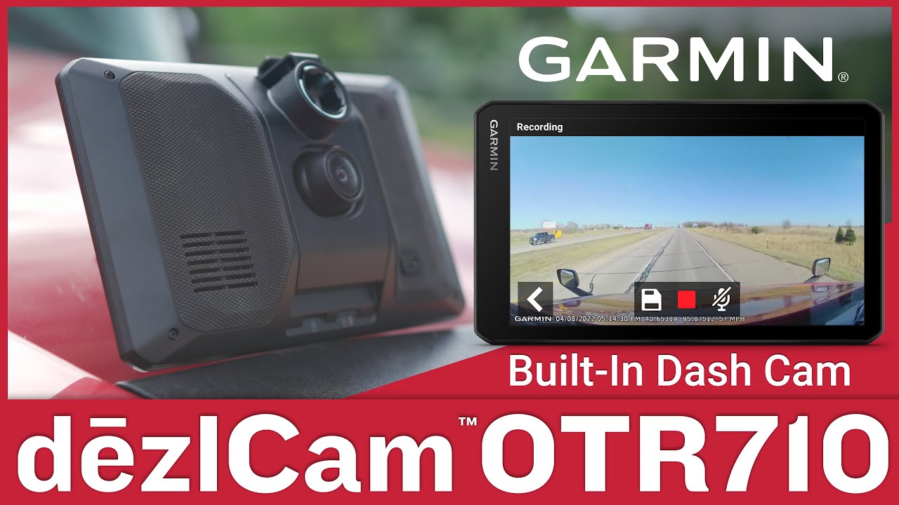 dēzlCam™ OTR710 со встроенным видеорегистратором – Обучение Garmin® Retail