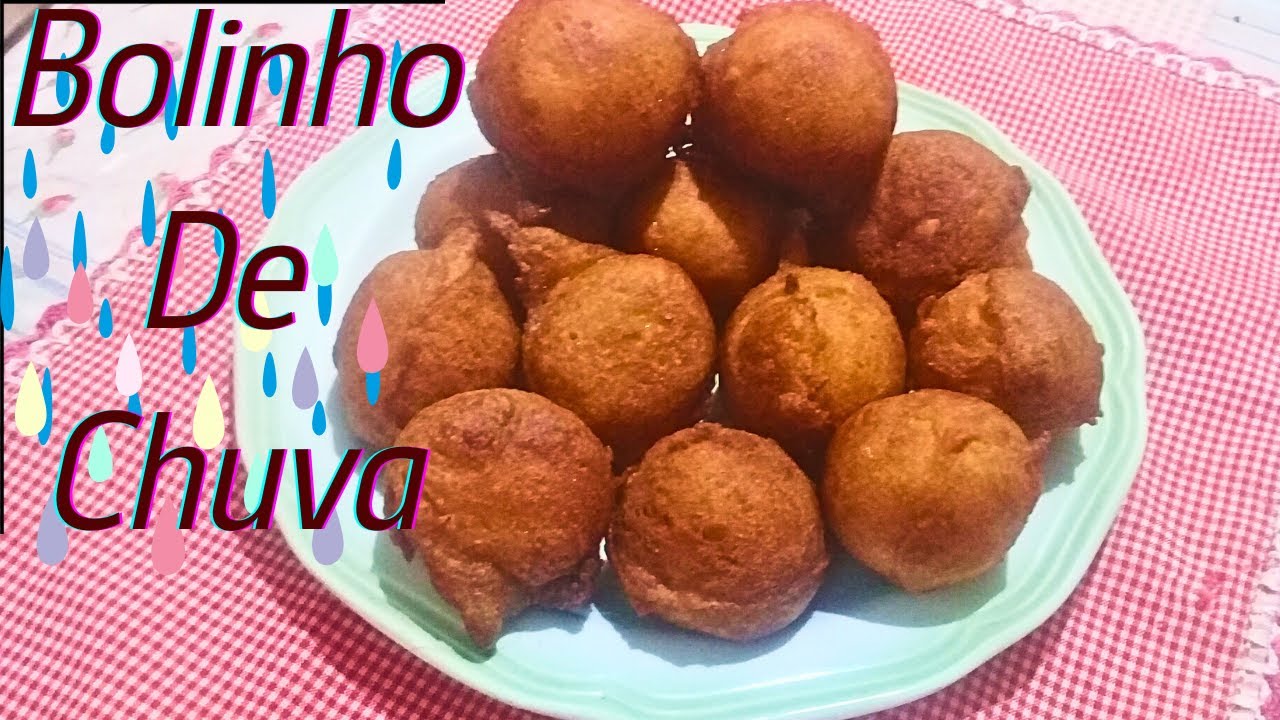 Como Fazer Bolinho De Chuva Tradicional, Muito Fácil, Rápido E Delicioso